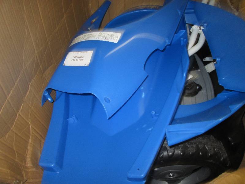 Dareway 12 Volt Scooter Blue open b...