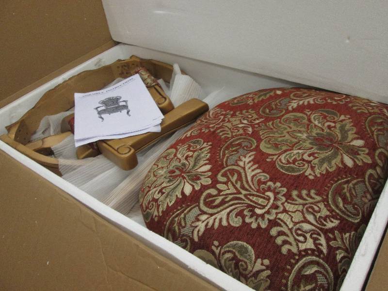 Hand-Carved Accent Chair open box R...