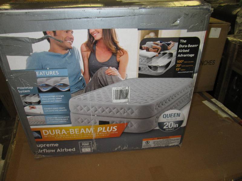 Supreme Airflow Airbed Queen open b...