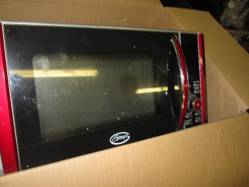 Ginnys Brand Retro Microwave open ...