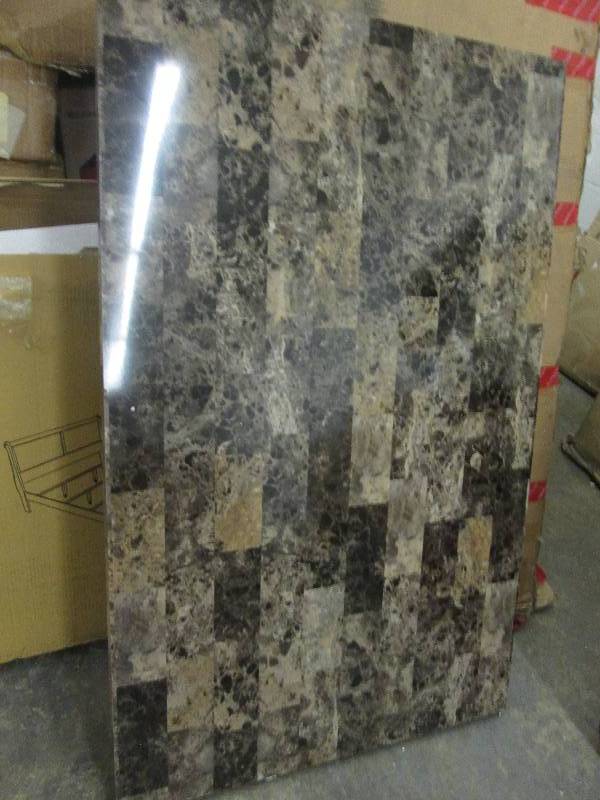 Faux Marble Table Top only , slight...
