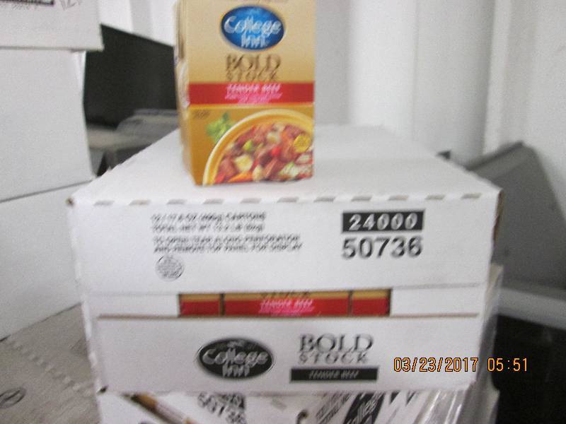 2 cases of college inn bold tender ...
