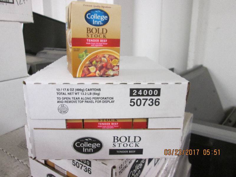2 cases of college inn bold tender ...