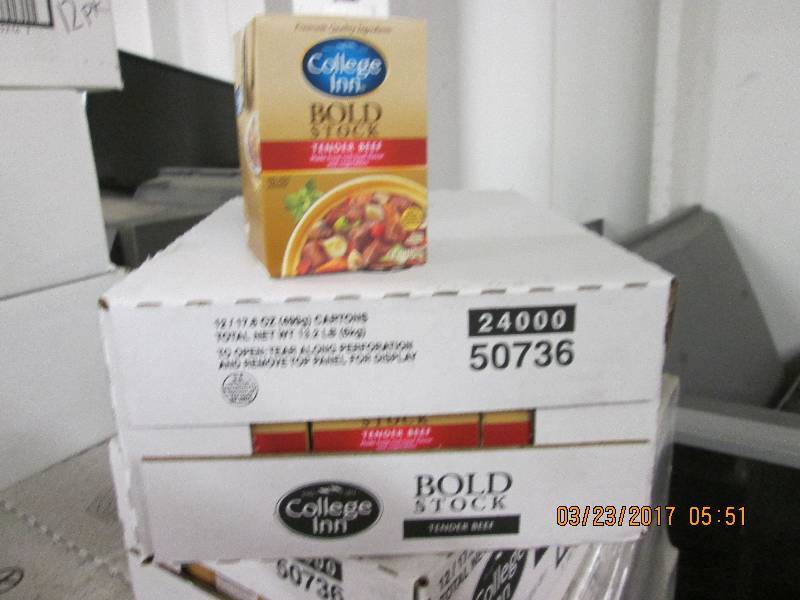 2 cases of college inn bold tender ...