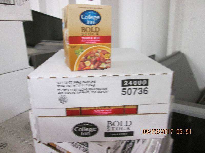 2 cases of college inn bold tender ...