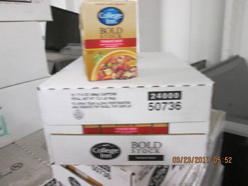 2 cases of college inn bold tender ...