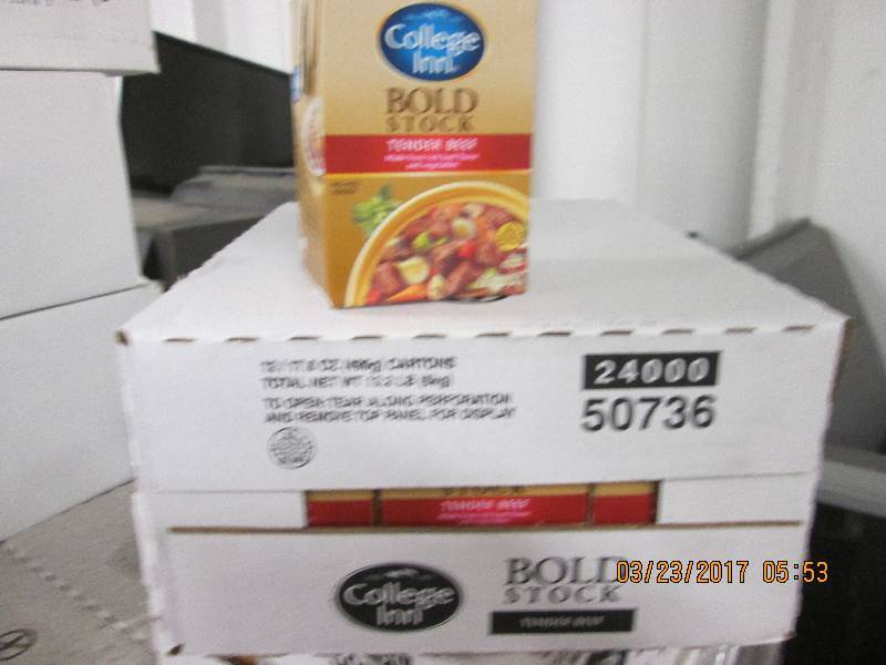 2 cases of college inn bold tender ...