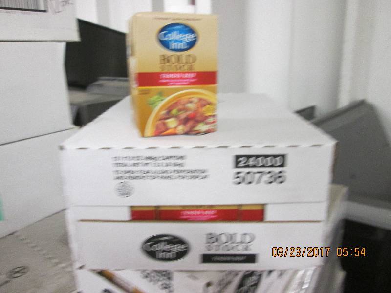 2 cases of college inn bold tender ...