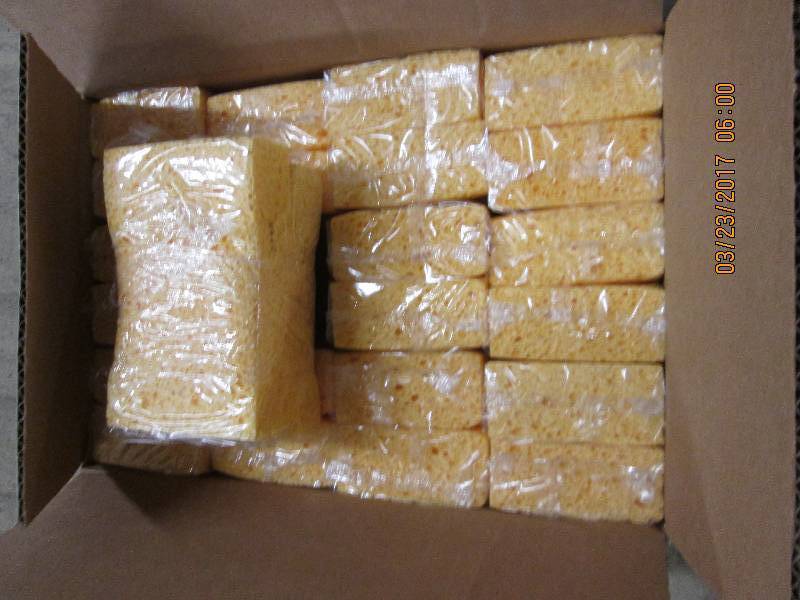1 case of premiere cellulose sponge...