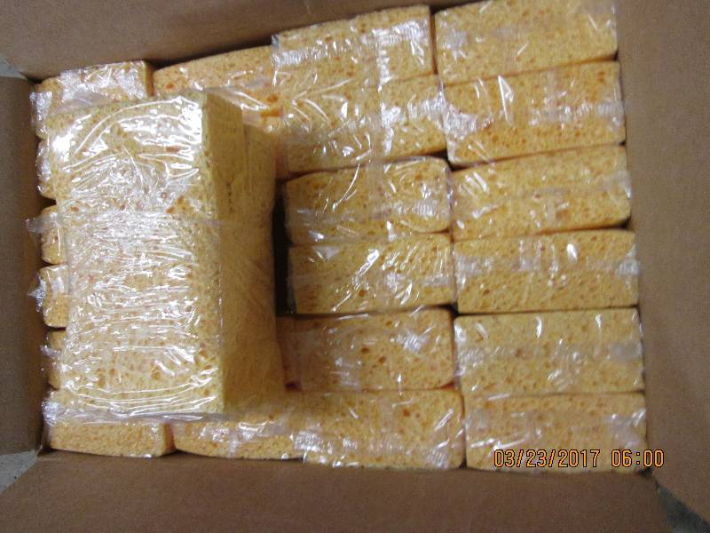 1 case of premiere cellulose sponge...