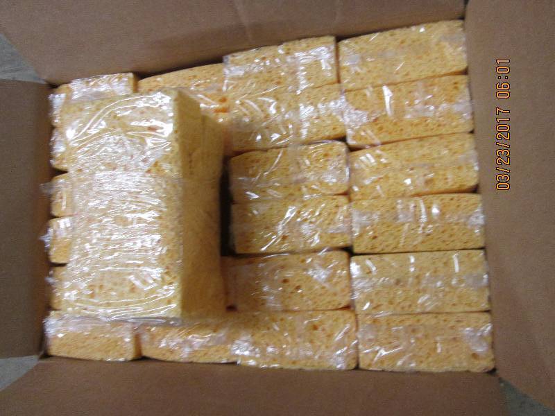 1 case of premiere cellulose sponge...