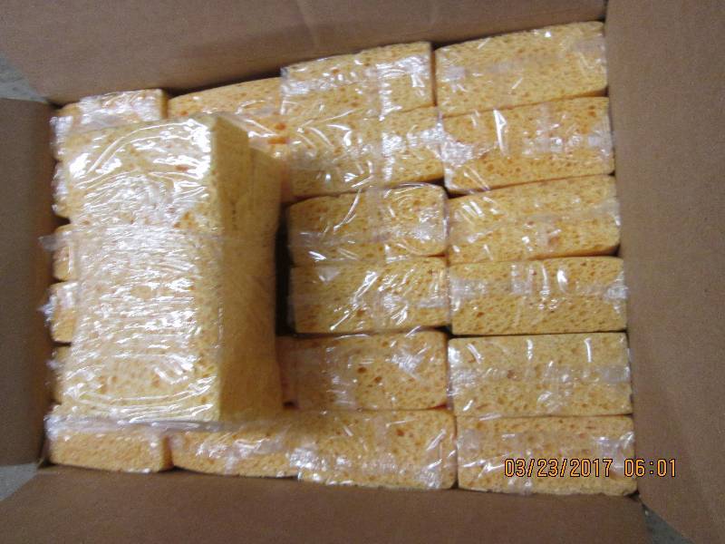 1 case of premiere cellulose sponge...