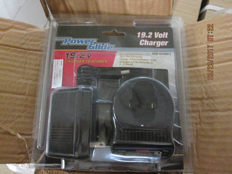4 cases of new powerglide 19.2 volt...