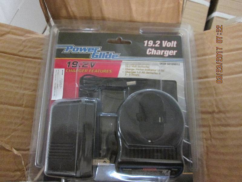 4 cases of new powerglide 19.2 volt...