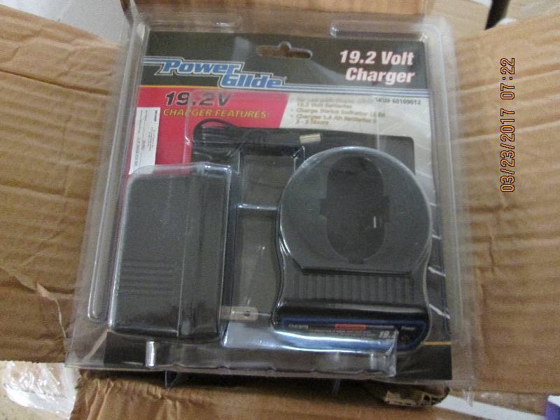 4 cases of new powerglide 19.2 volt...