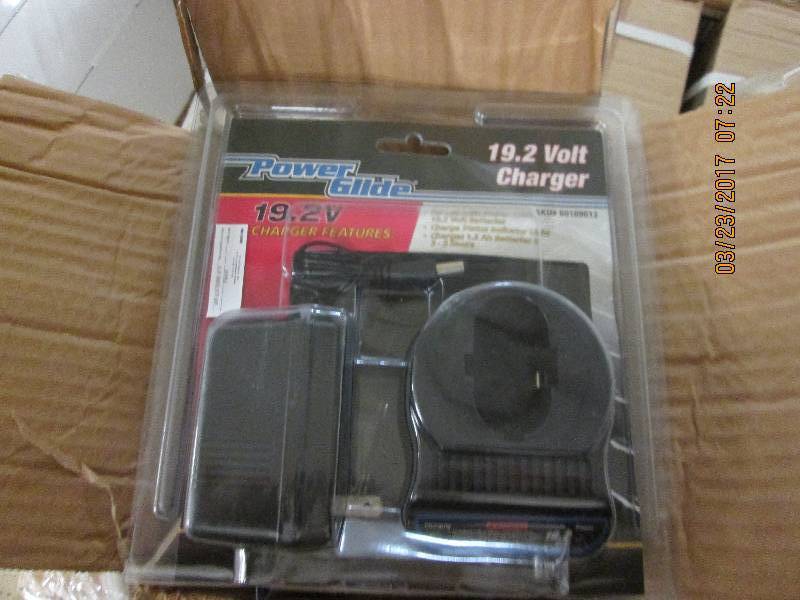 4 cases of new powerglide 19.2 volt...