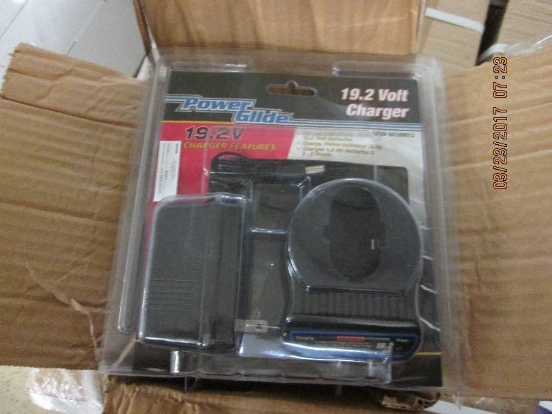 4 cases of new powerglide 19.2 volt...