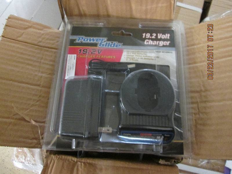 4 cases of new powerglide 19.2 volt...