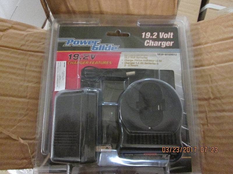 4 cases of new powerglide 19.2 volt...