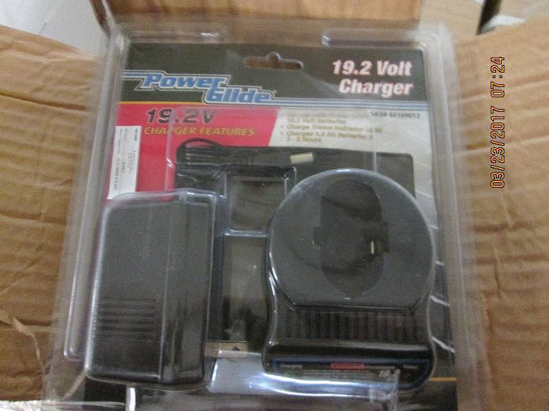 4 cases of new powerglide 19.2 volt...