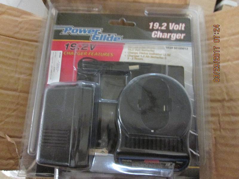 4 cases of new powerglide 19.2 volt...