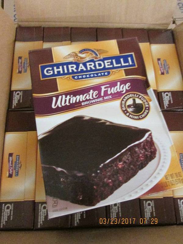 1 case of 1218oz ghirardelli ultim...