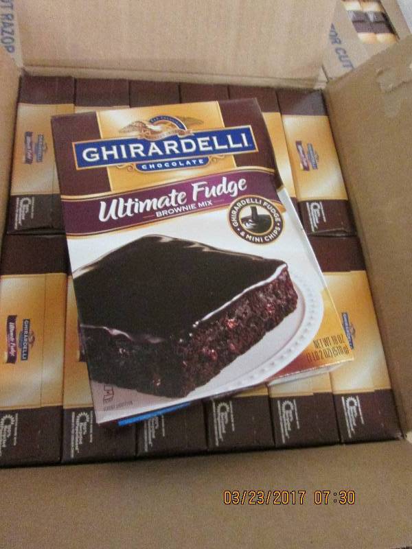 1 case of 1218oz ghirardelli ultim...