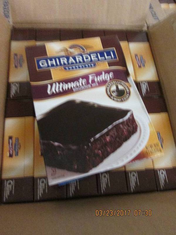 1 case of 1218oz ghirardelli ultim...