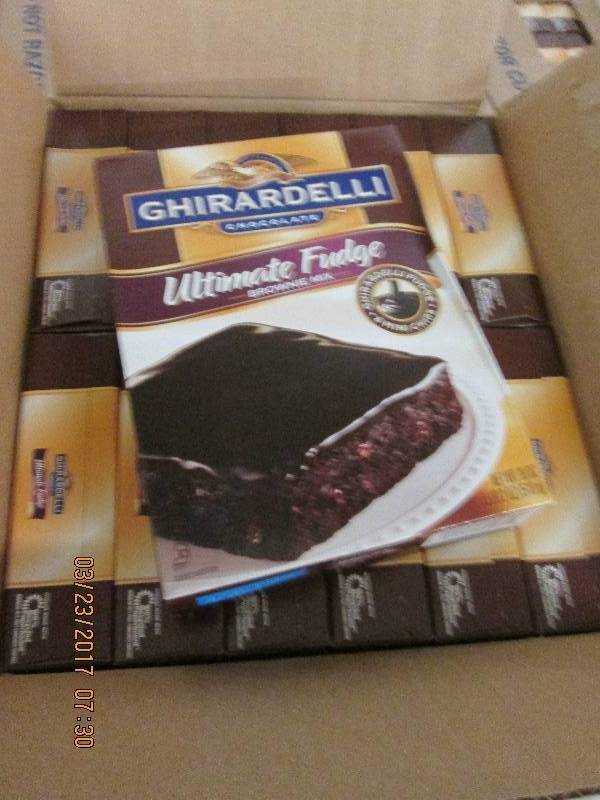 1 case of 1218oz ghirardelli ultim...