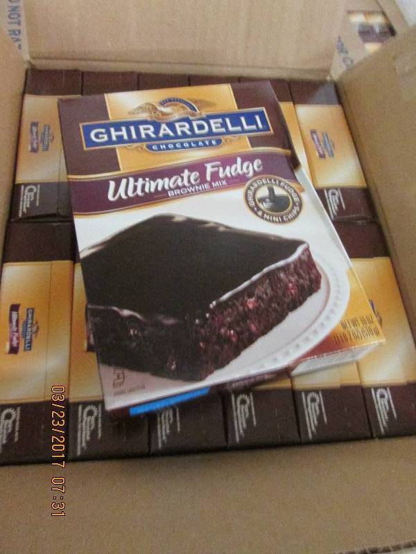 1 case of 1218oz ghirardelli ultim...