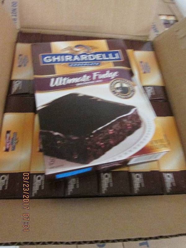 1 case of 1218oz ghirardelli ultim...