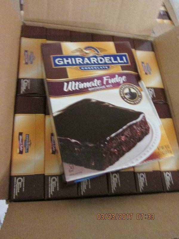 1 case of 1218oz ghirardelli ultim...