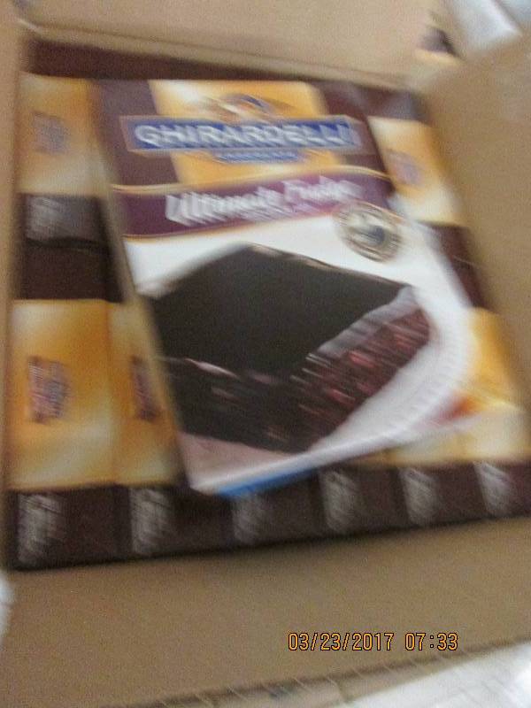 1 case of 1218oz ghirardelli ultim...