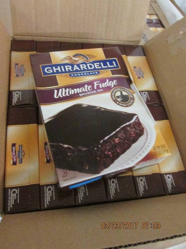 1 case of 1218oz ghirardelli ultim...