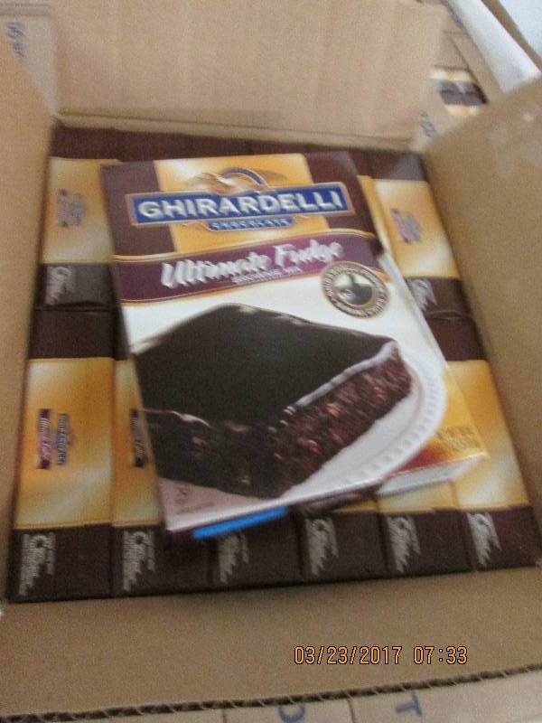 1 case of 1218oz ghirardelli ultim...
