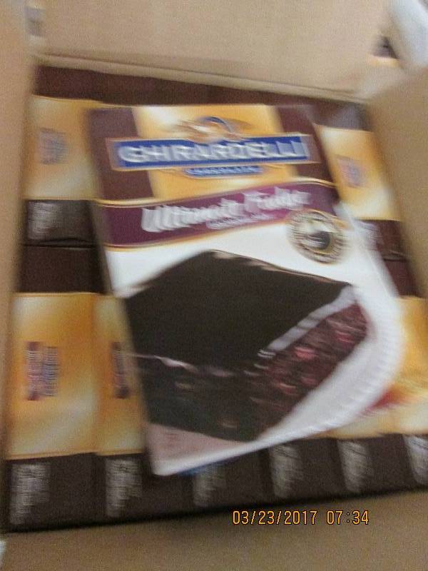 1 case of 1218oz ghirardelli ultim...