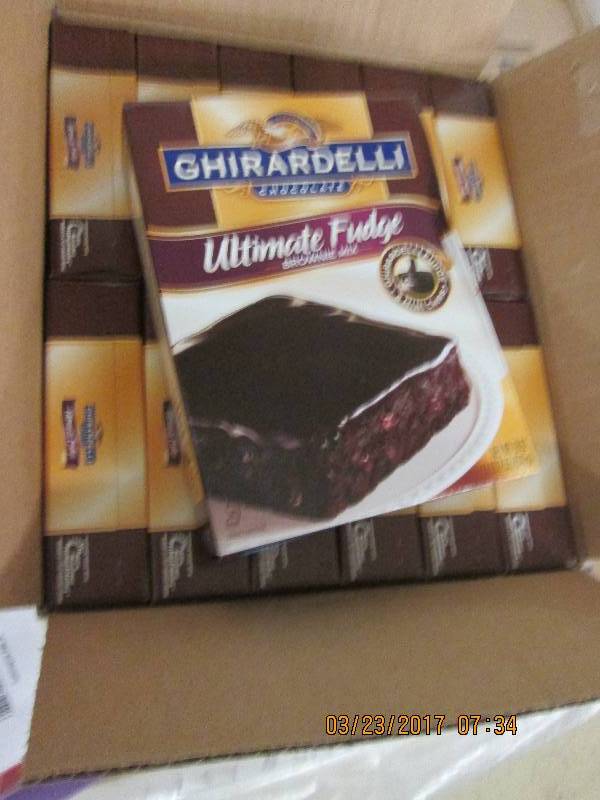 1 case of 1218oz ghirardelli ultim...