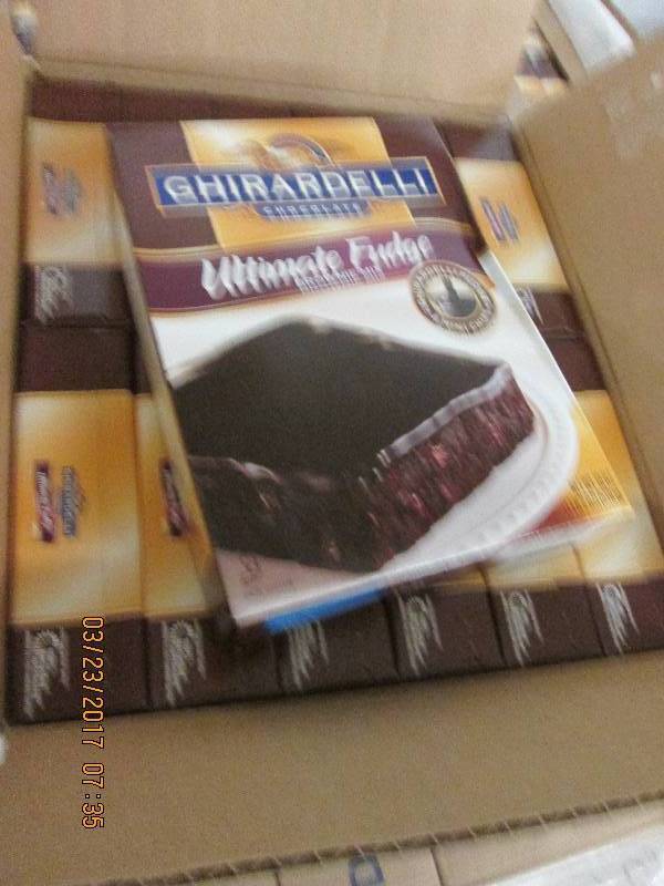 1 case of 1218oz ghirardelli ultim...