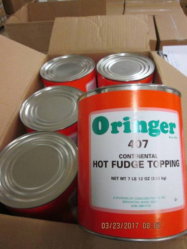 2 cases of oringer 407 continentel ...