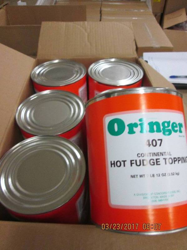 2 cases of oringer 407 continentel ...