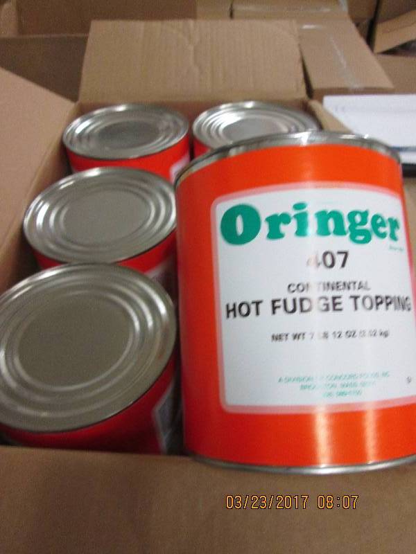 2 cases of oringer 407 continentel ...