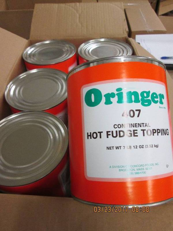 2 cases of oringer 407 continentel ...