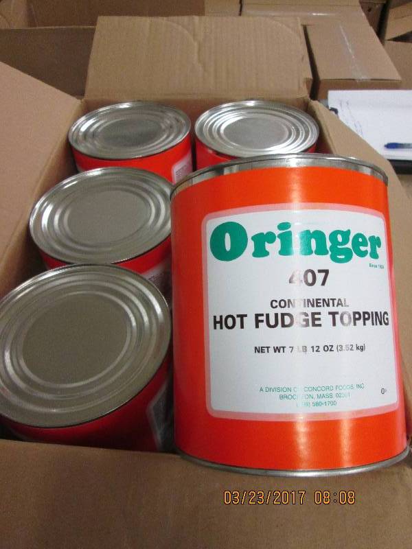 2 cases of oringer 407 continentel ...