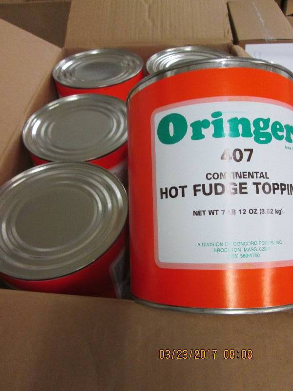 2 cases of oringer 407 continentel ...