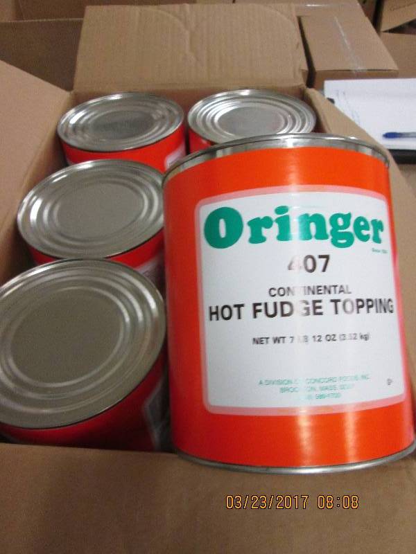 2 cases of oringer 407 continentel ...