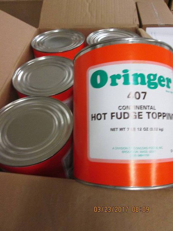 2 cases of oringer 407 continentel ...