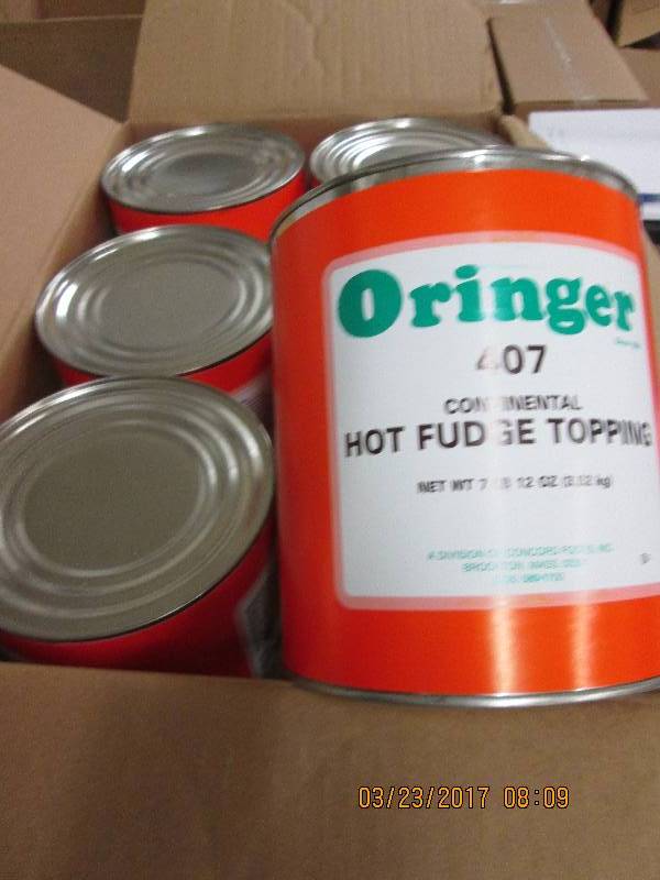 2 cases of oringer 407 continentel ...