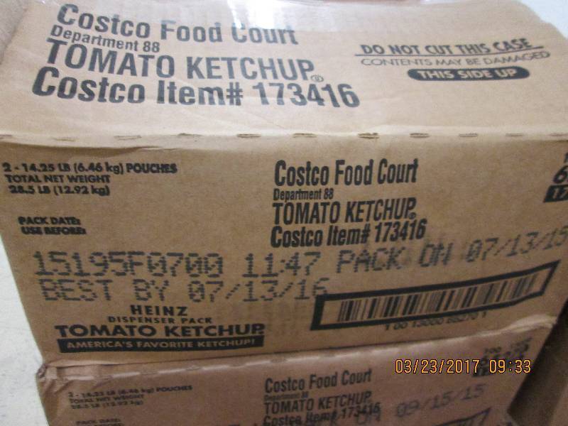 2 cases of heinz tomato ketchup in ...