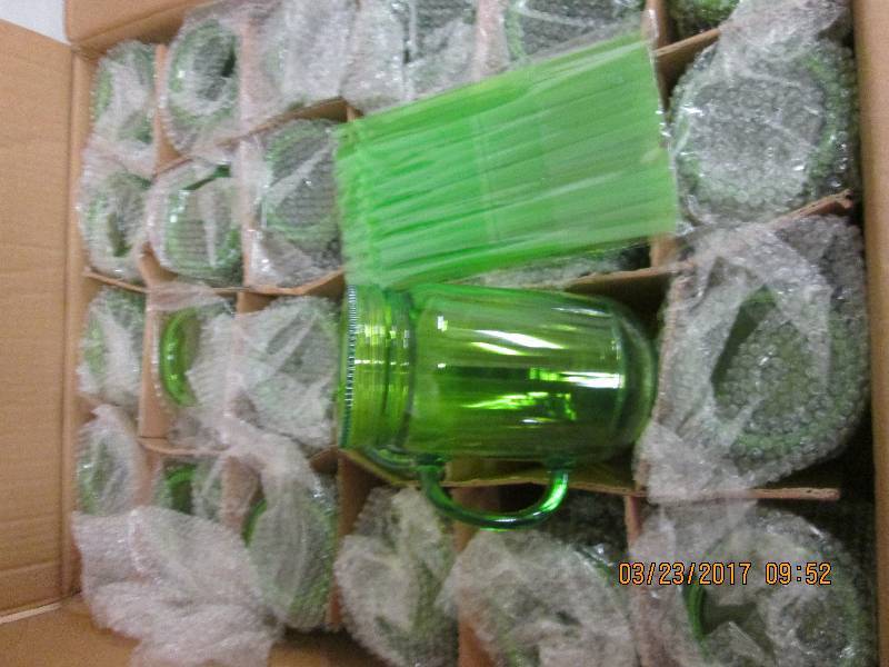 1 case of mason jar tumblers with s...