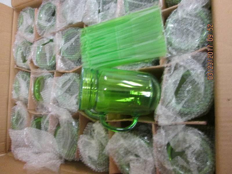 1 case of mason jar tumblers with s...